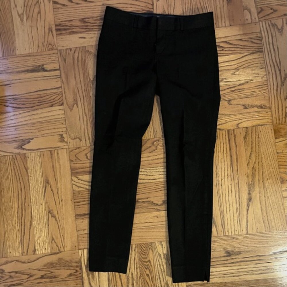 Banana Republic Sloan pants, black, size 0
